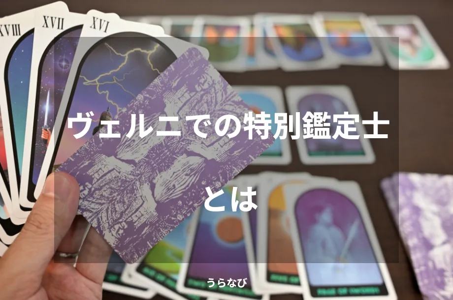 ヴェルニでの特別鑑定士とは